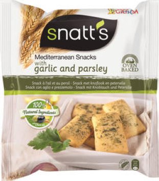 Snatt's Brot-Chips Knoblauch und Petersilie 35gr