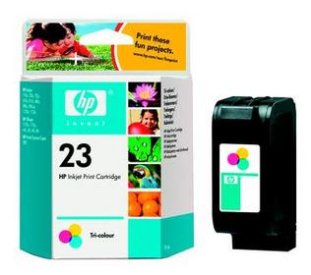 HP InkJet 23 tricolor