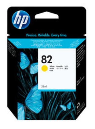 HP InkJet 82 yellow