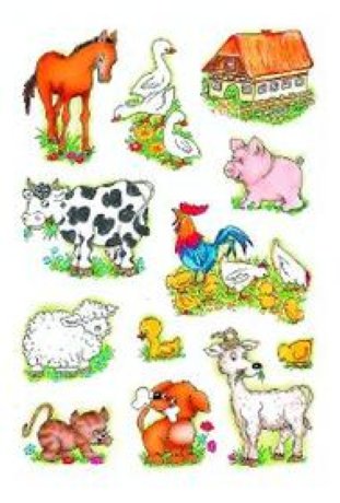 Herma Schmucketiketten Tiere